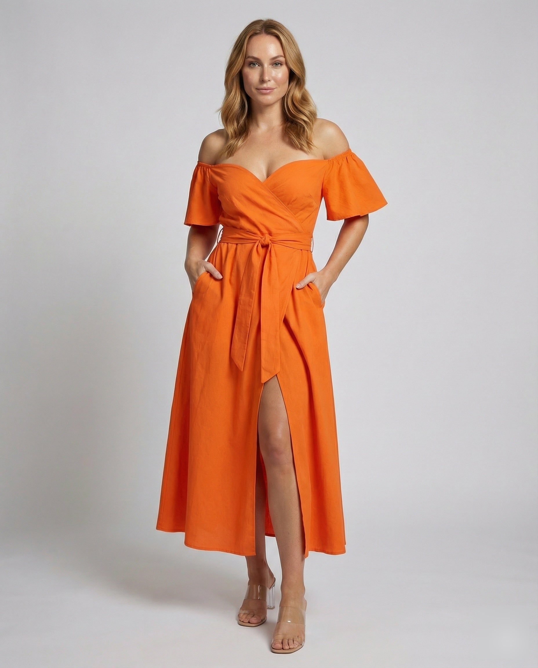Damen Asymmetrisches Midikleid Stufenrock - Norvielle