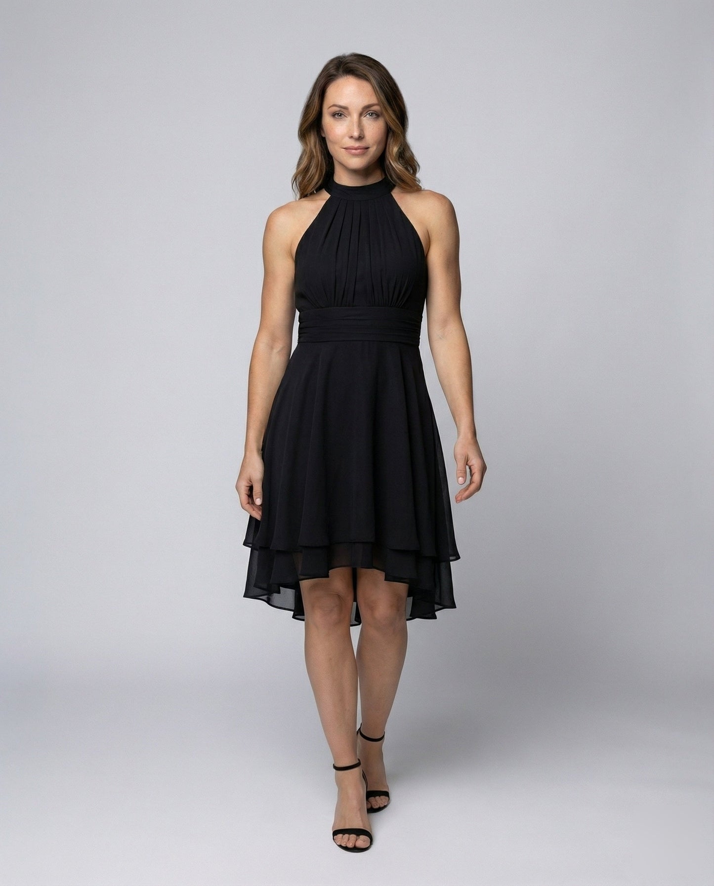 Damen Halterkleid Elegantes Cocktailkleid - Norvielle