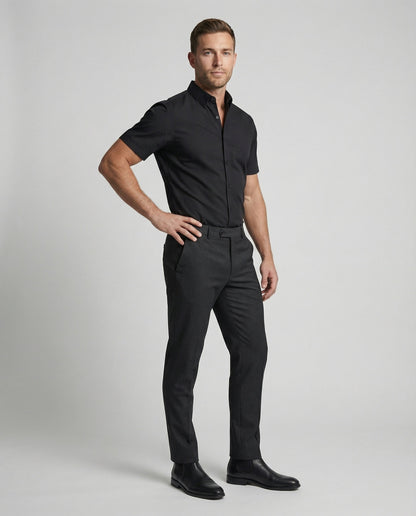 Herren Slimfit Kurzarmhemd - Norvielle