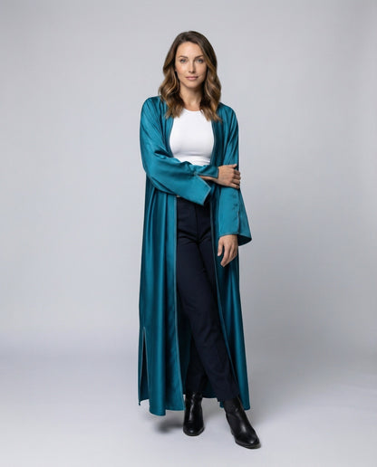 Damen Abendkaftan Lang Trompetenärmel - Norvielle