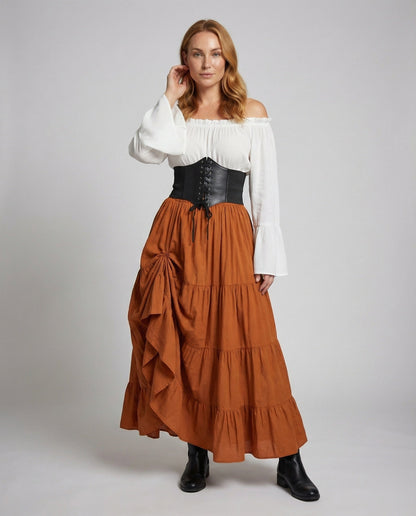 Damen Renaissance-Korsett Taillenkorsett Romantisch - Norvielle