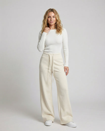 Damen Extraweite Loungehose Fließender Fall - Norvielle