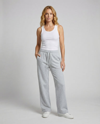 Damen Extraweite Sweathose Tunnelzug Schwarz - Norvielle