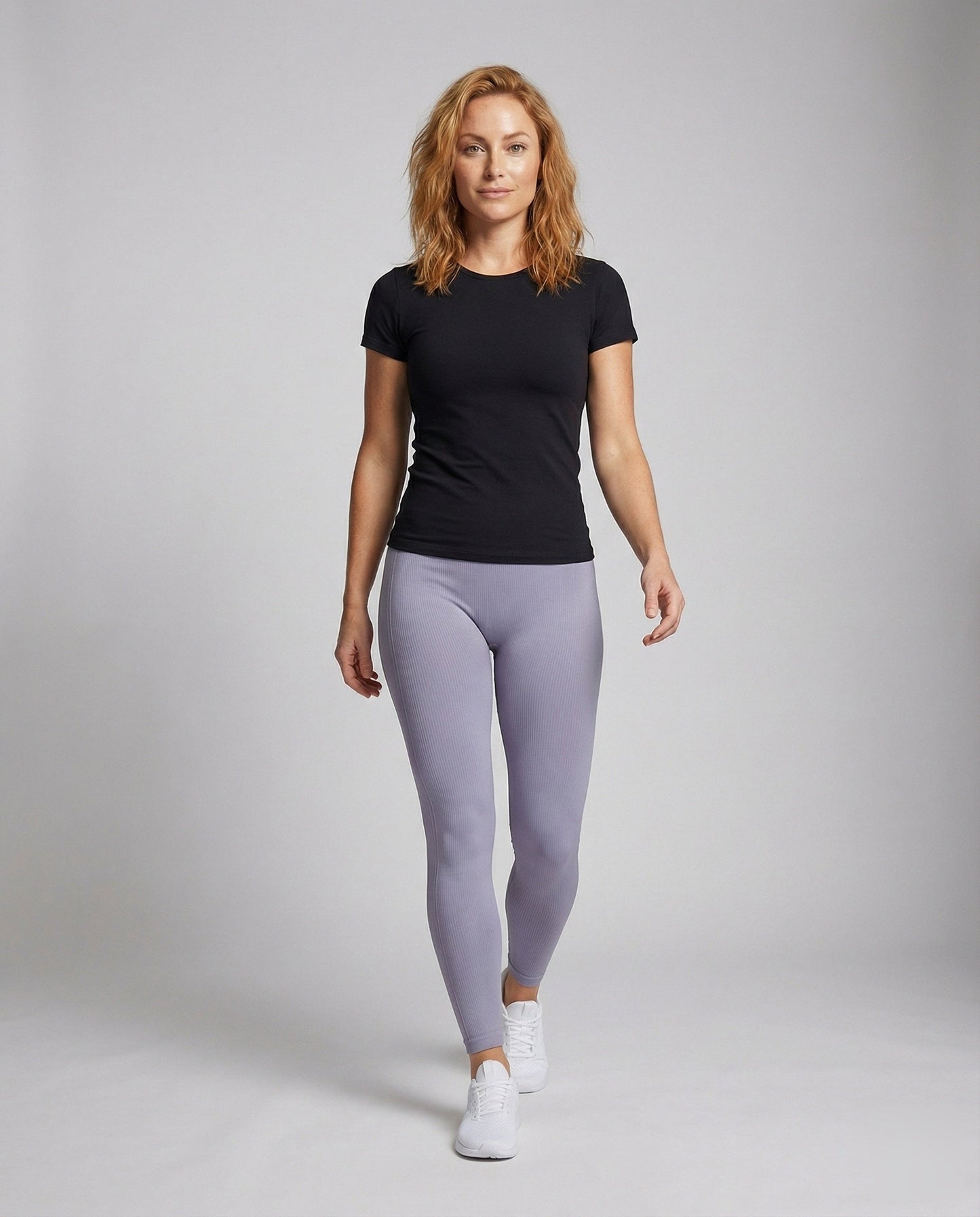 Damen Hochgeschnittene Leggings Bauchstütze - Norvielle