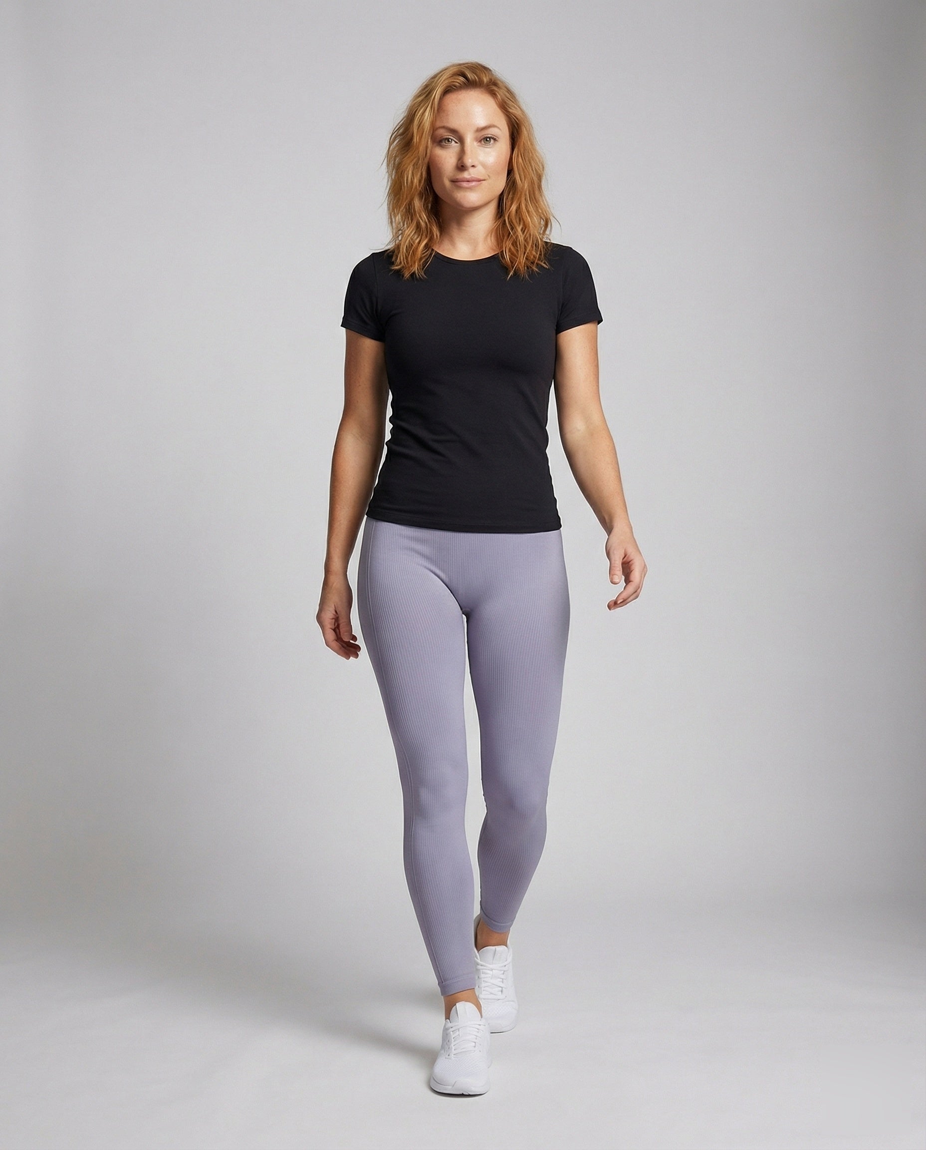 Damen Hochgeschnittene Leggings Bauchstütze - Norvielle