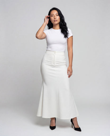 Damen Midirock Trompetensaum Meerjungfrauen-Design - Norvielle