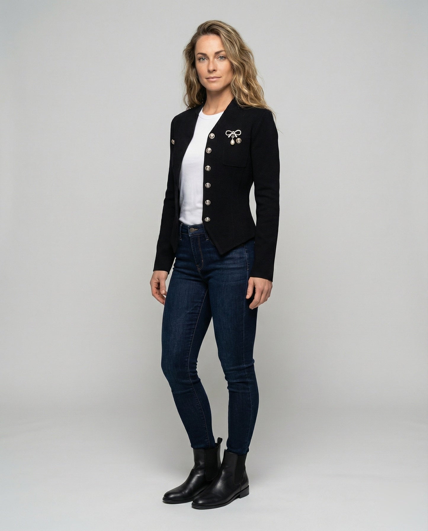 Damen Strickjacke Nostalgisch Vintage-Optik - Norvielle