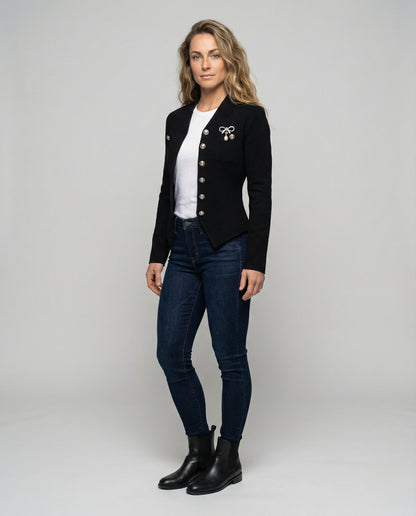 Damen Strickjacke Nostalgisch Vintage-Optik - Norvielle