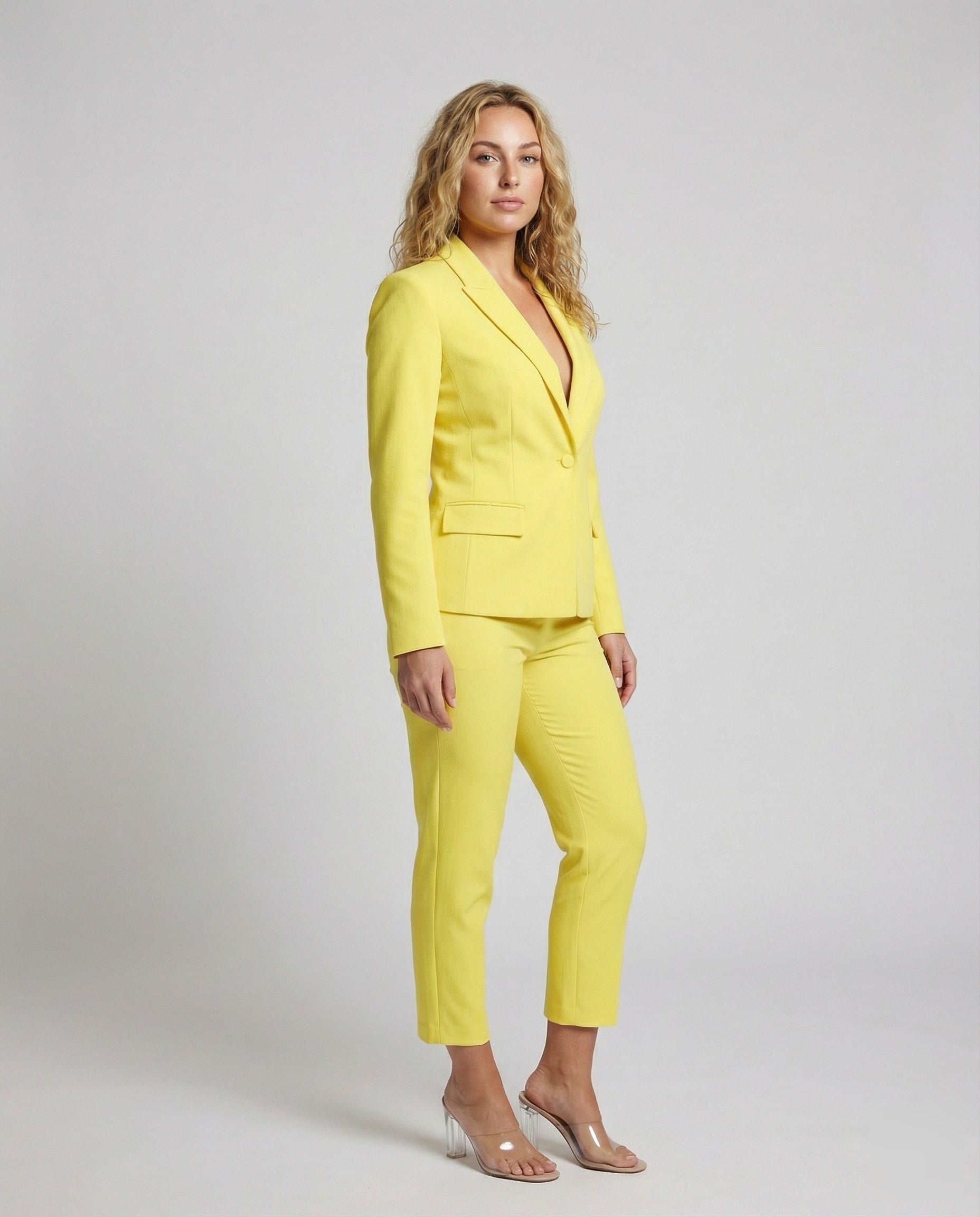 Damen Business Anzughose Blazer Set - Norvielle