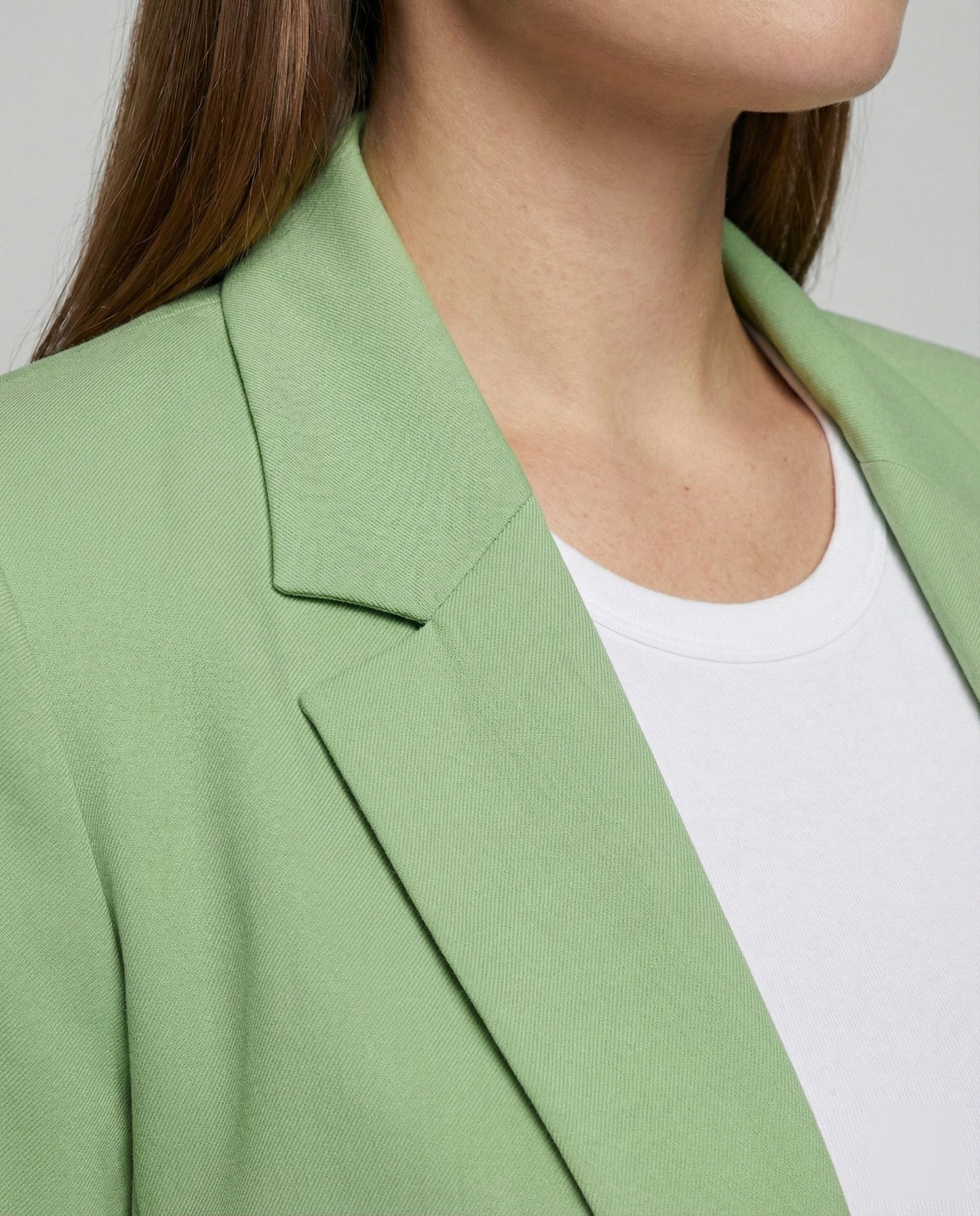 Damen Longblazer Geradlinig Reverslinie - Norvielle
