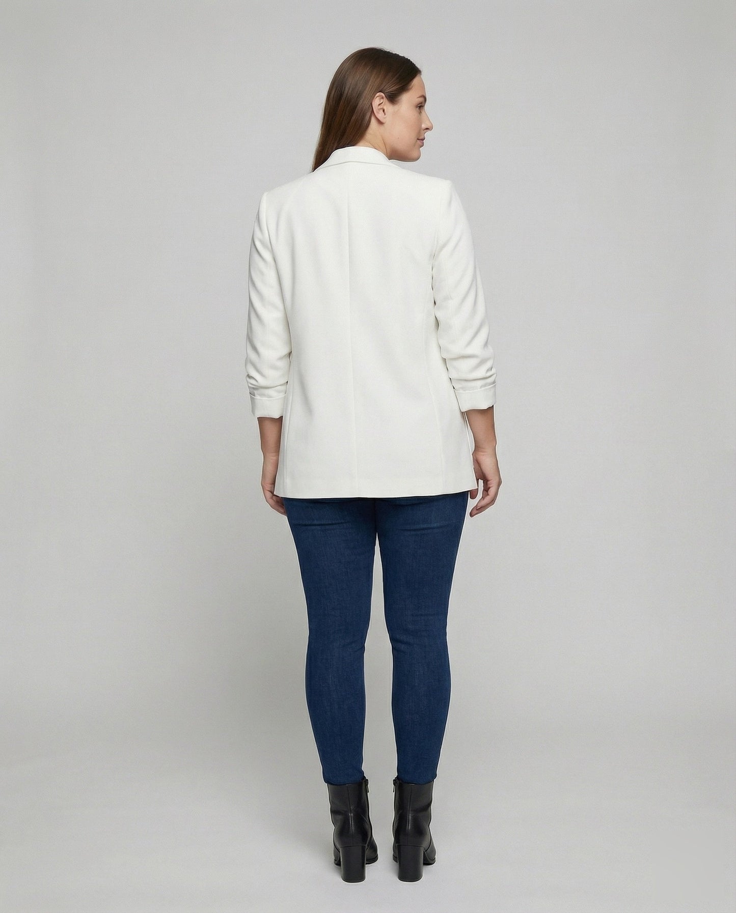 Damen Blazer-Mantel Elegantes Design Längeres Modell - Norvielle