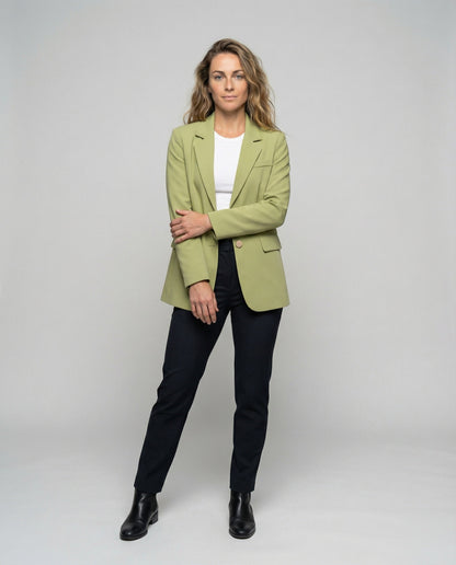 Damen Blazer Weit Schnitt Leicht - Norvielle