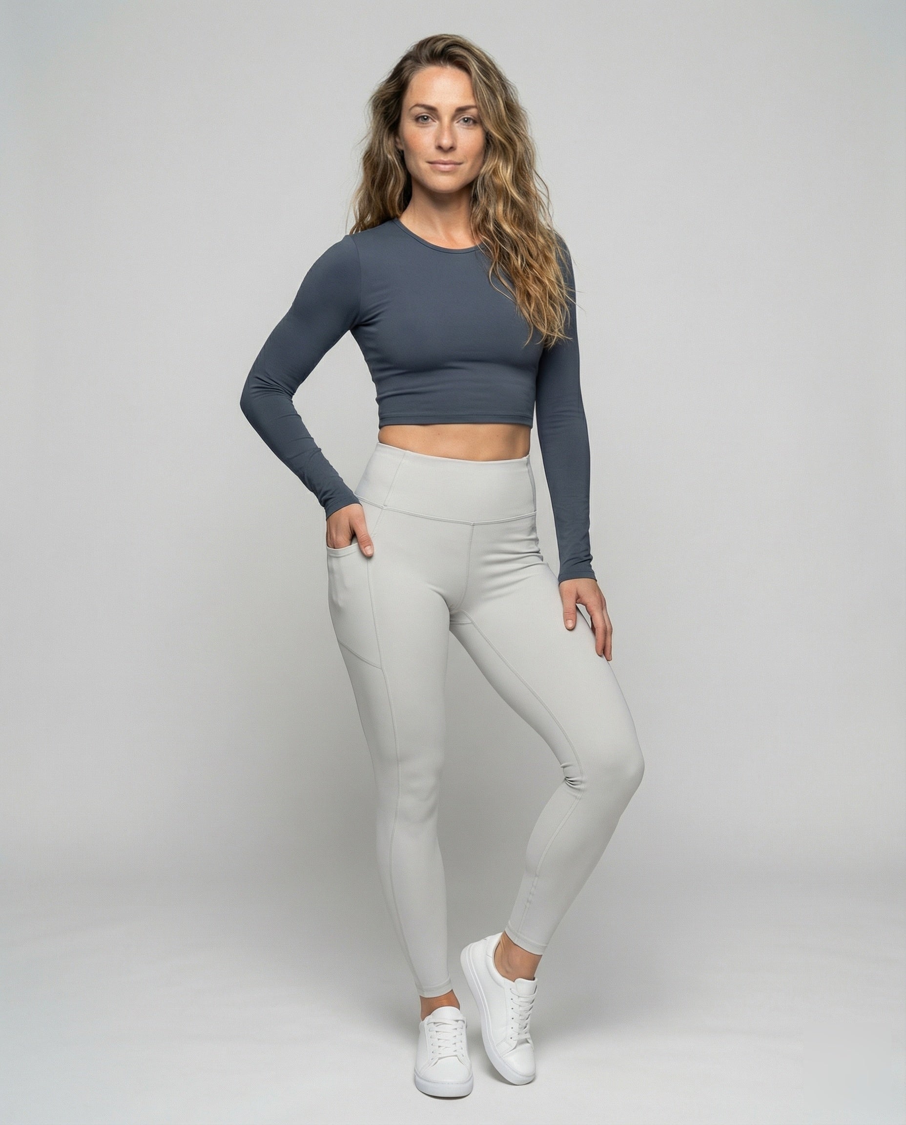 Damen Leggings Taillenhigh Gesäßform - Norvielle