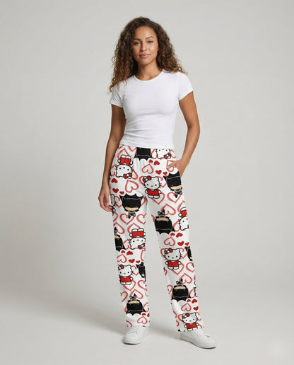 Unisex Superhelden Loungehose Baumwolle Schwarz - Norvielle