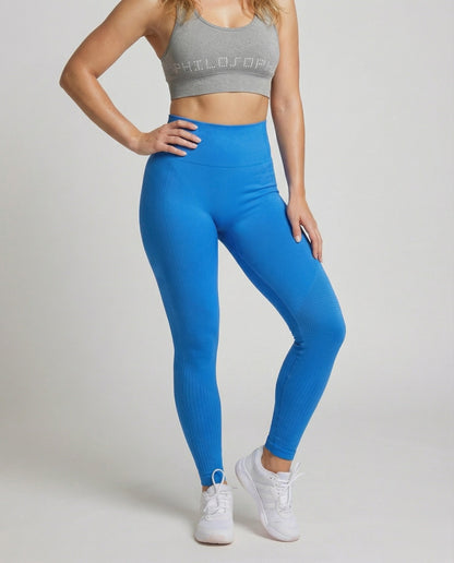 Damen Sportleggings Hohe Bundstütze