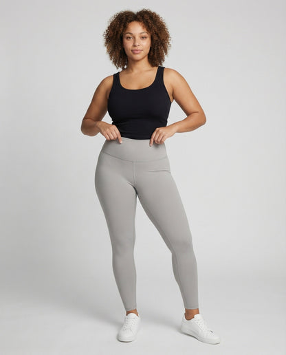 Damen Sport Leggings Ergonomische Y-Naht Schwarz - Norvielle