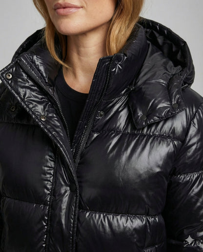 Damen Pufferjacke Glänzend