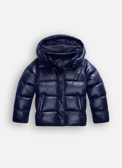 Damen Pufferjacke Glänzend