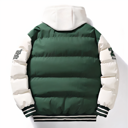 Pufferjacke - Kapuze - Zip-Up - Bomberjacke - Winterjacke für Männer-Chaps Herrenmode