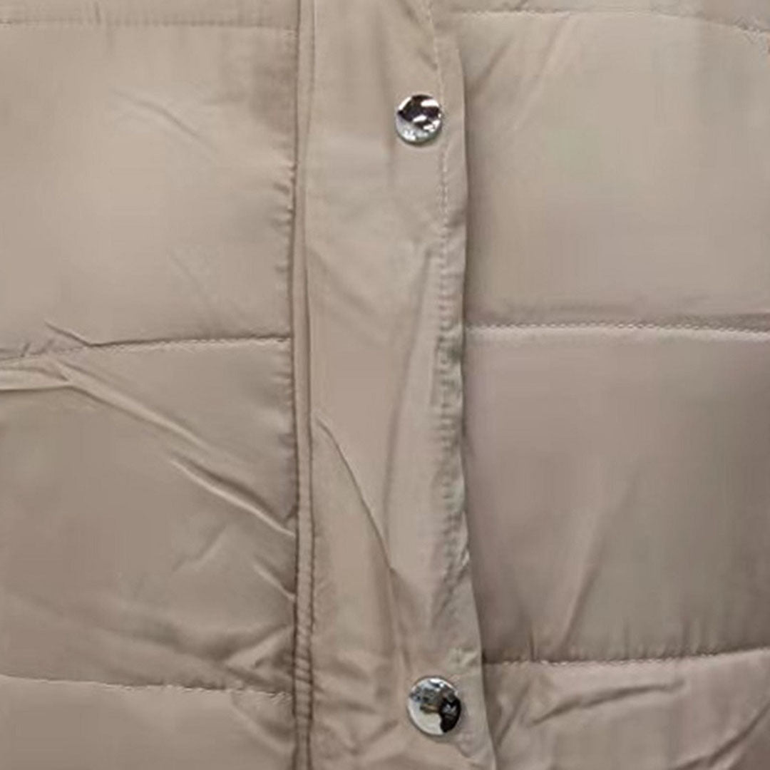 Damen Langkapuzenweste Winterbekleidung