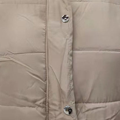 Damen Langkapuzenweste Winterbekleidung