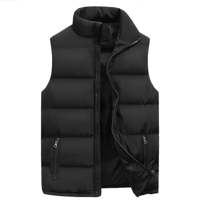 Herren Bodywarmer Ärmellos Schwarz - Norvielle