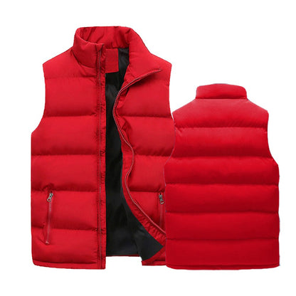 Pufferweste | Mit Reißverschluss | Gepolstert | Bodywarmer | Herrenweste-Chaps Herrenmode