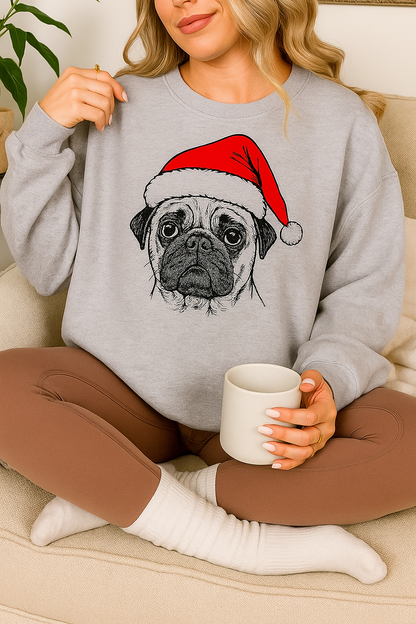 Weihnachtspullover für Hunde Festlich Rot