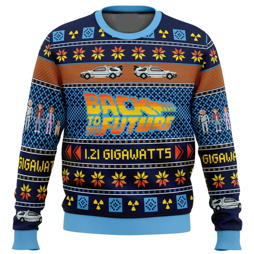 Herren Strickpulli Rundhalsausschnitt Bedruckt - Norvielle