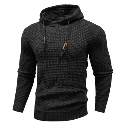 Herren Kapuzenpulli Slim Fit mit Kordelzug - Norvielle