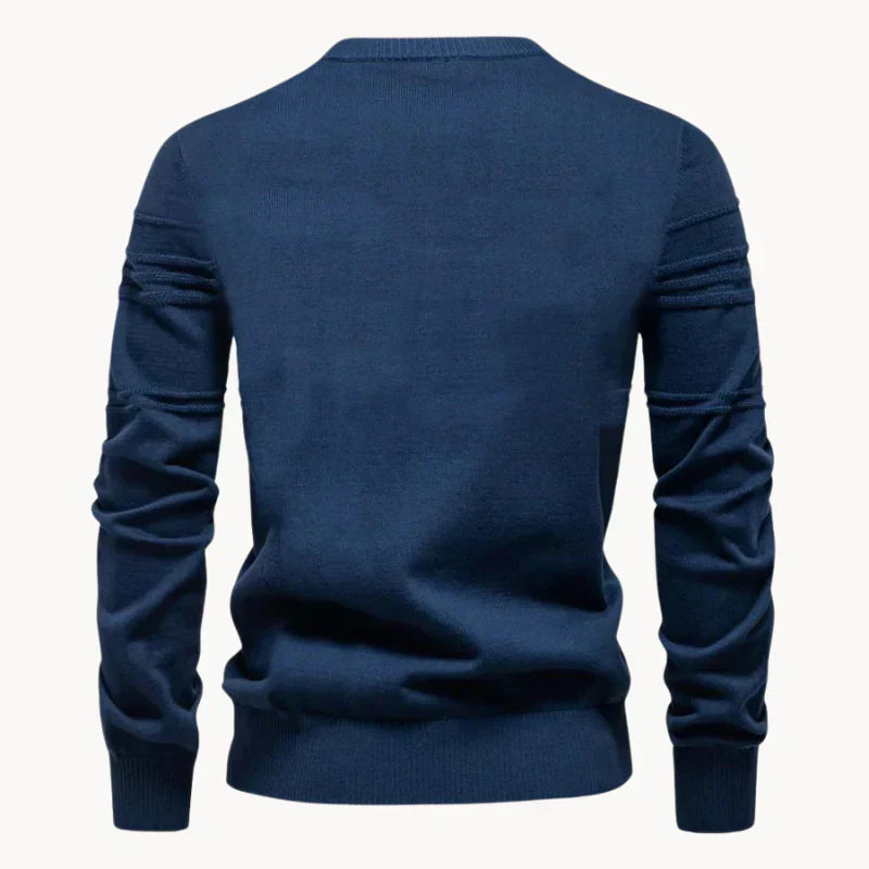 Pullover – Rundhalsausschnitt – Normale Passform – Strickpullover – Herrenpullover-Chaps Herrenmode