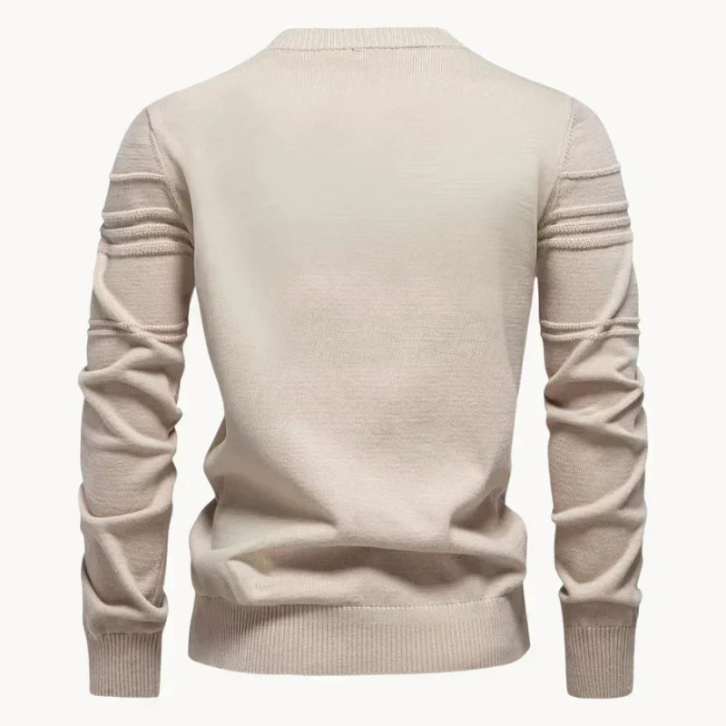 Pullover – Rundhalsausschnitt – Normale Passform – Strickpullover – Herrenpullover-Chaps Herrenmode