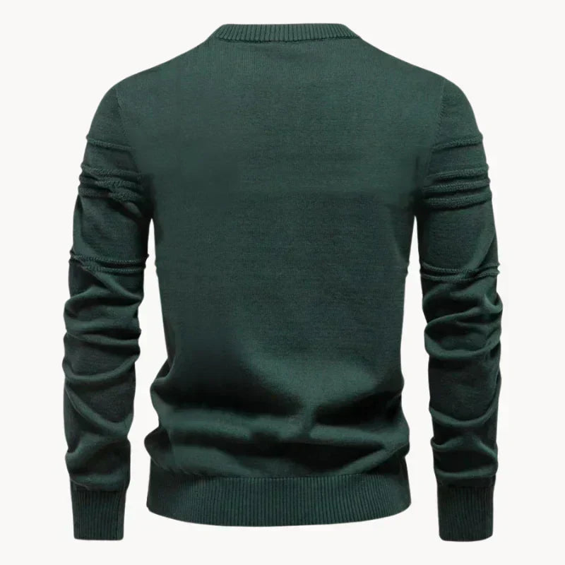 Pullover – Rundhalsausschnitt – Normale Passform – Strickpullover – Herrenpullover-Chaps Herrenmode