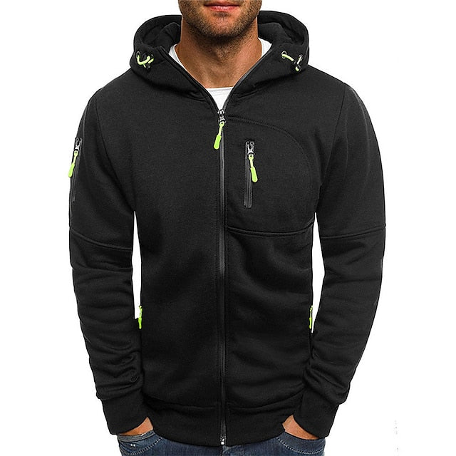 Herren Winterjacke Reißverschluss