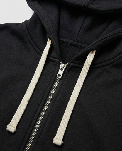 Damen Hoodie Knielang Komfort Sweatshirt
