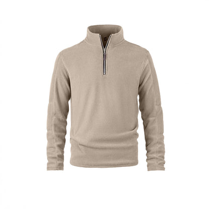 Quarter-Zip Fleece - Warmer Half-Zip Pullover für Männer-Chaps Herrenmode