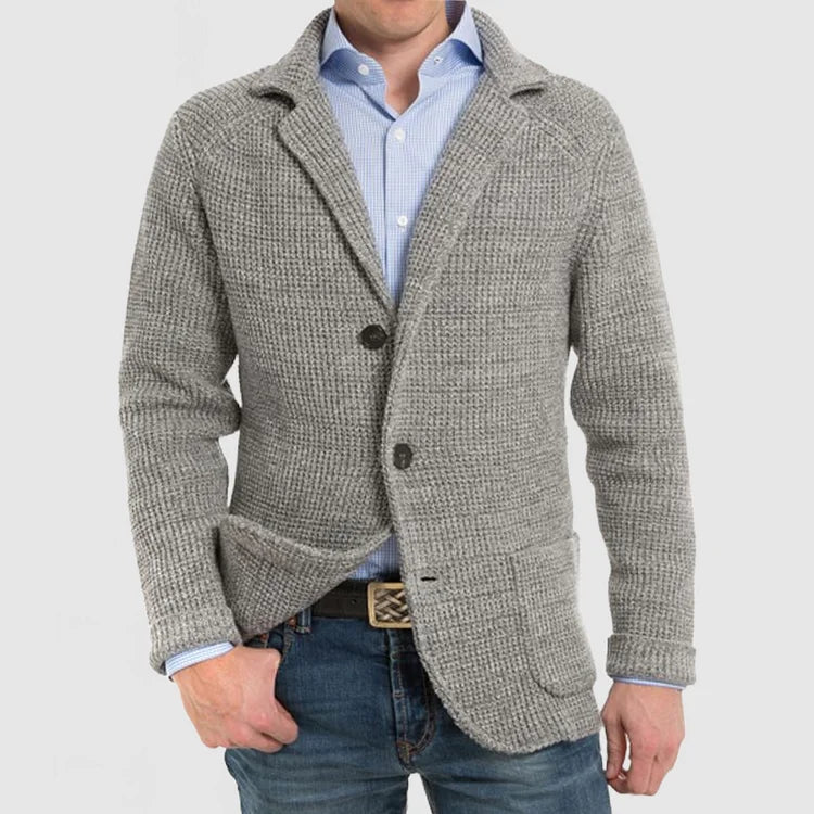 Herren Strickblazer 2-Knopf-Modell