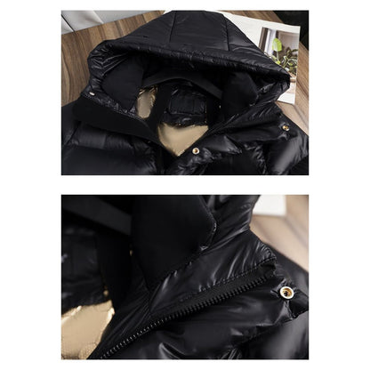 Damen Winterjacke Daunenfüllung Wasserdicht