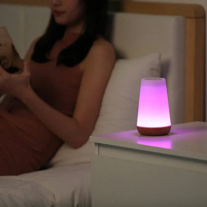 Wiederaufladbare Nachtlampe Mit Tippensteuerung Weiches Licht