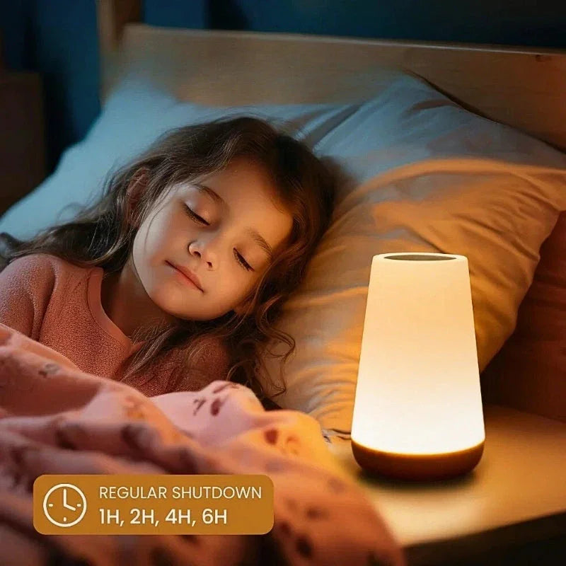Wiederaufladbare Nachtlampe Mit Tippensteuerung Weiches Licht