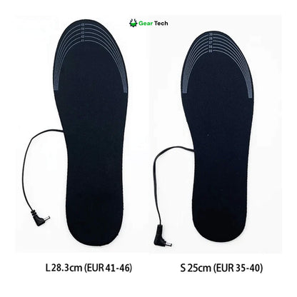 Beheizte Einlegesohlen Wiederaufladbar für Stiefel Winterwärme