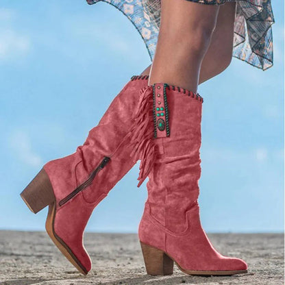 Norvielle Damen Westernstiefeletten