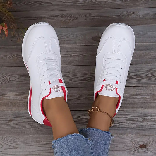 Norvielle Damen Skate-Schuhe Niedriger Schaft Weiche Sohle - Norvielle