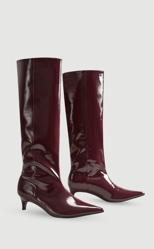 Renate Damen Kniehohe Stiefel Bequem