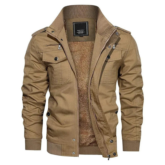 Norvielle Herrenjacke Elegantes Design Schwarz - Norvielle