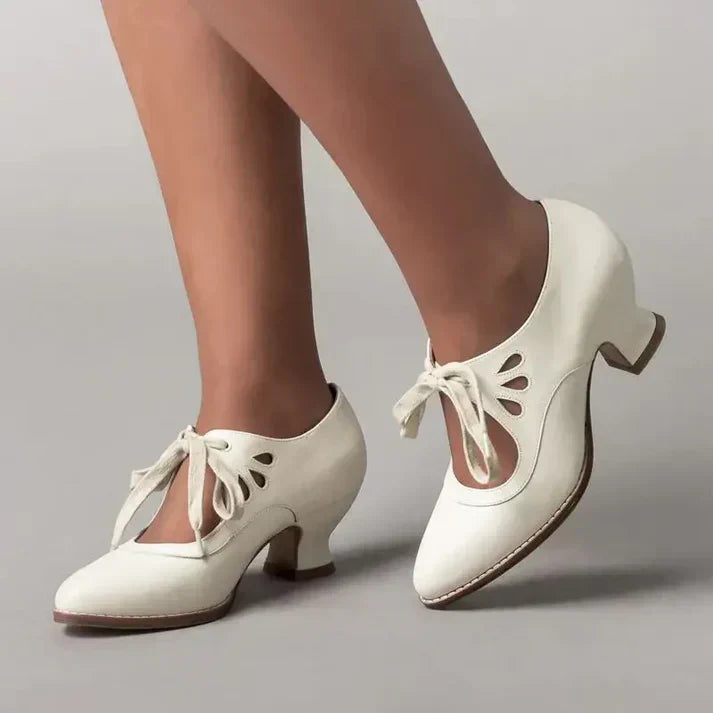 Norvielle Damen Orthopädische Schuhe Bequem Vintage-Stil