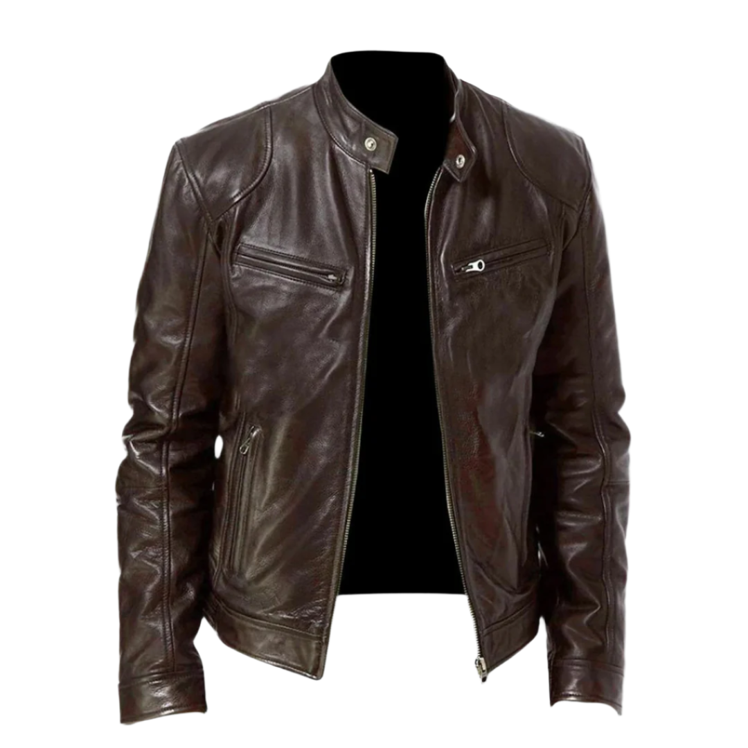 Herren Retro Winterjacke Kurz - Norvielle