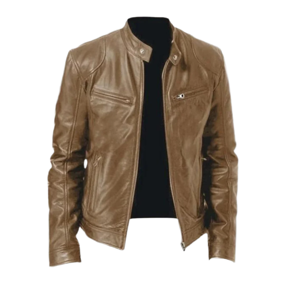 Herren Retro Winterjacke Kurz