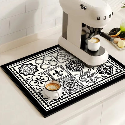 Retro Kaffeemat Absorbierend - Norvielle