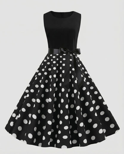 Rockabilly Damenkleid Polka-Dots